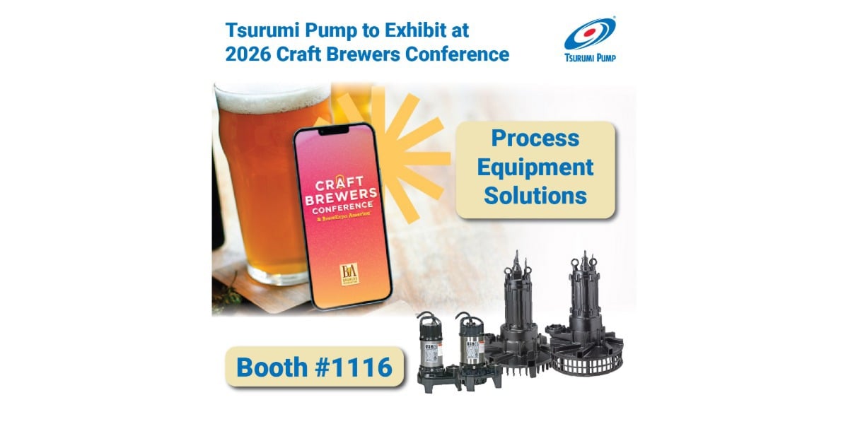 Tsurumi Pump to Exhibit at 2026 Craft Brewers Conference_hero banner-59.jpeg